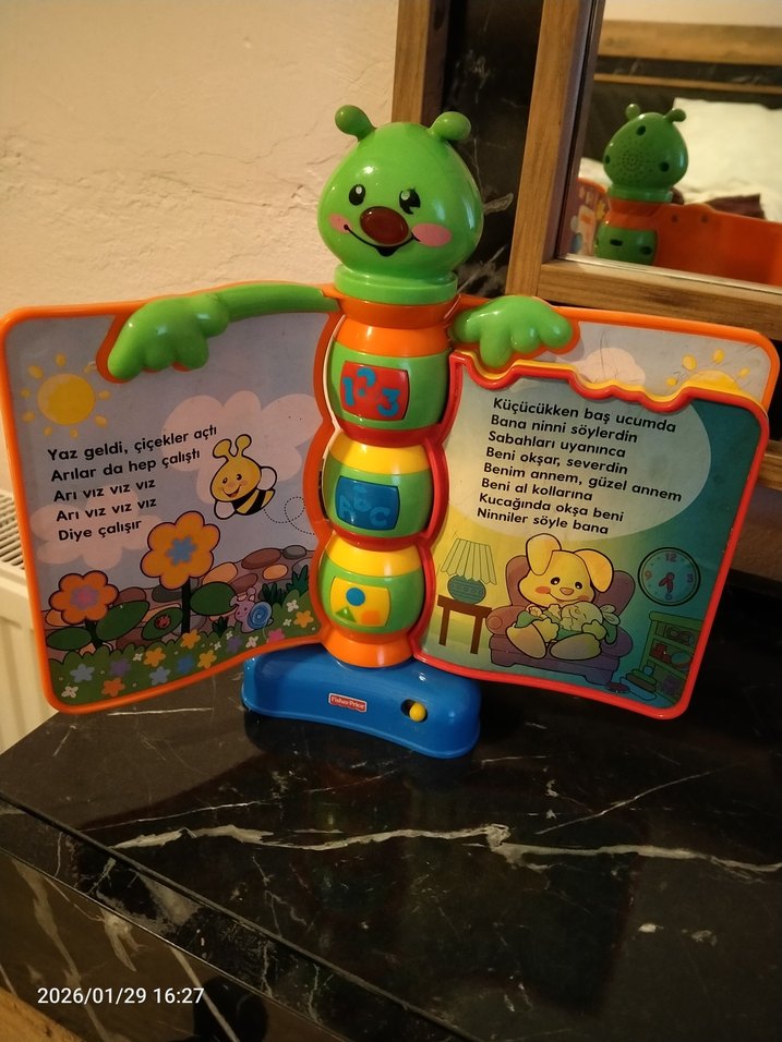 Renkli Eğitici Oyuncak Kitap - Görsel 3