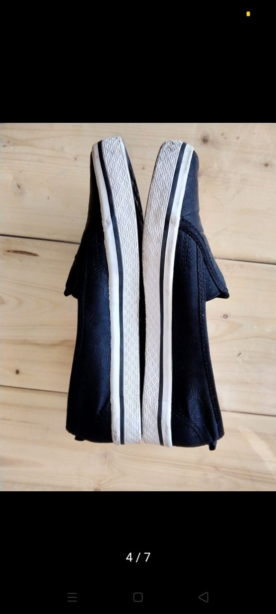 Kadın Siyah Dolgu Topuklu Sneakers - Görsel 5