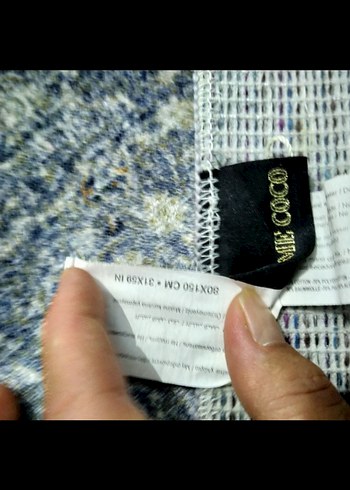 Klasik Desenli Gri Halı - Görsel 5