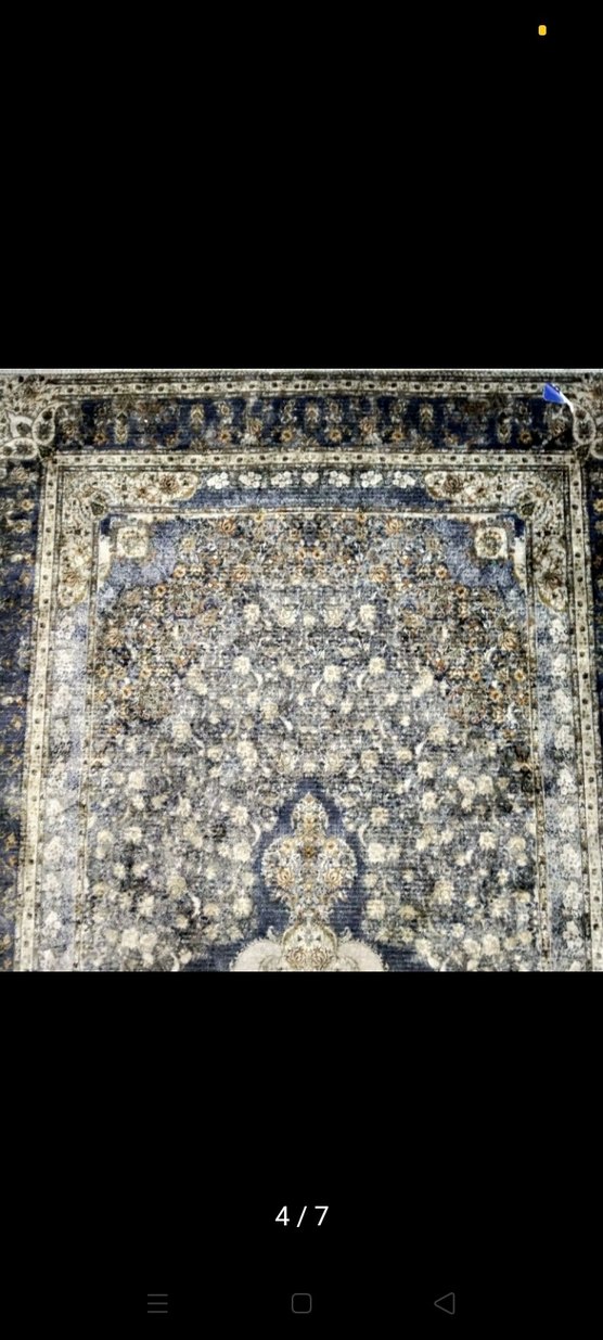 Klasik Desenli Gri Halı - Görsel 4