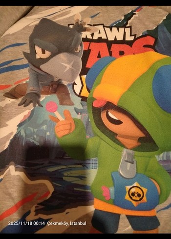 Baskılı Gri Erkek Çocuk Sweatshirt - Görsel 4