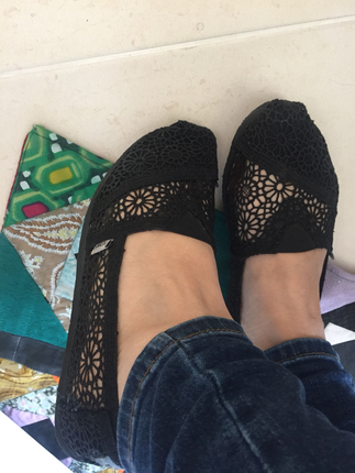 38 Beden siyah Renk Toms Espadril