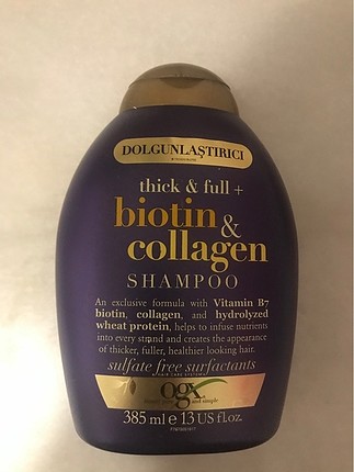 Ogx biotin collagen şampuan