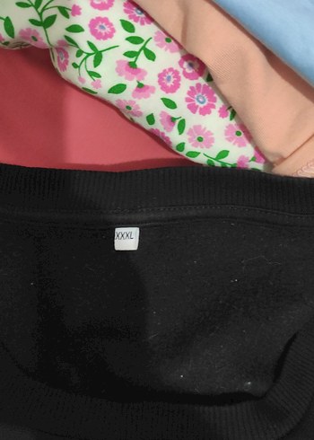 Koton Siyah Baskılı Kadın Sweatshirt çoklu alım