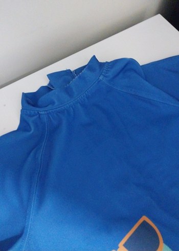 Erkek Çocuk Renkli Baskılı Mavi Mayo - Görsel 4