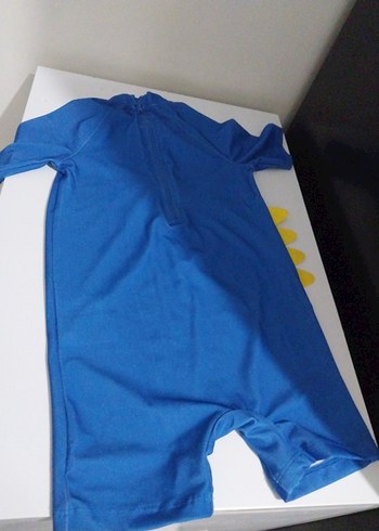 Erkek Çocuk Renkli Baskılı Mavi Mayo - Görsel 5