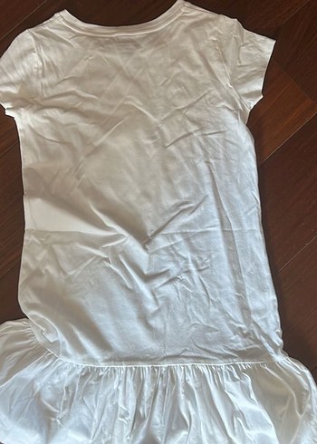 Polo Kız Çocuk Kısa Kollu Pamuklu Tişört - Görsel 4