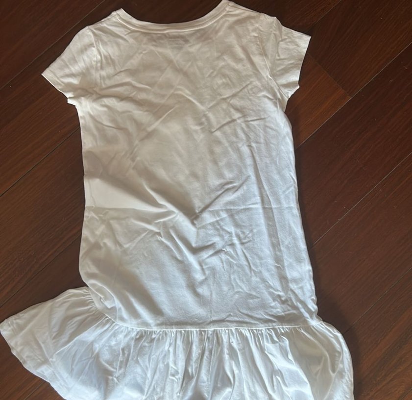 Polo Kız Çocuk Kısa Kollu Pamuklu Tişört - Görsel 4