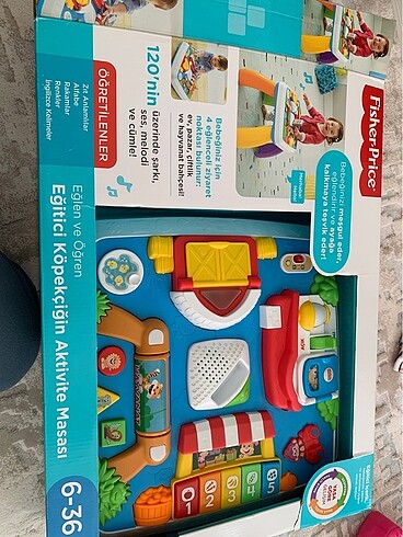 Fisher price aktivite masası