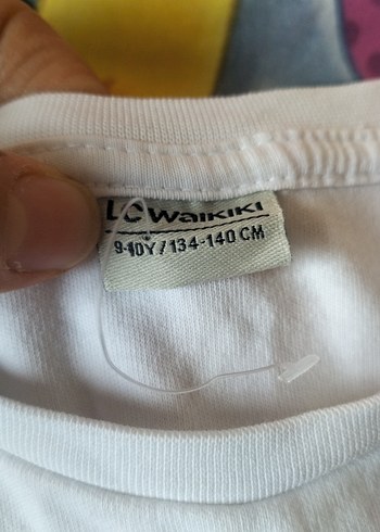 Kız Çocuk Beyaz Pamuklu Uzun Kollu Tişört - Görsel 6