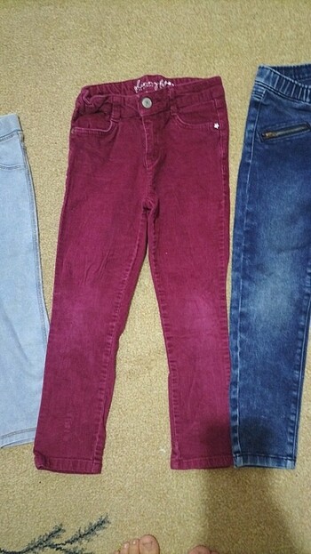 5 Yaş Beden çeşitli Renk Pantolon