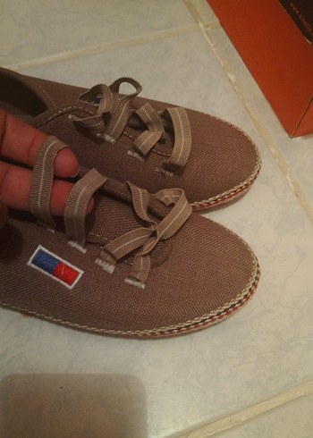 Kahverengi Espadril - Görsel 7