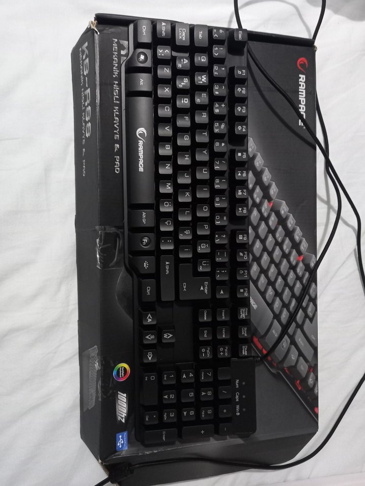 Rampage KB-R88 Siyah Mekanik Klavye - Görsel 2