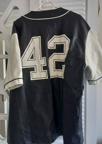 Bershka deri düğmeli oversize gömlek - Görsel 2