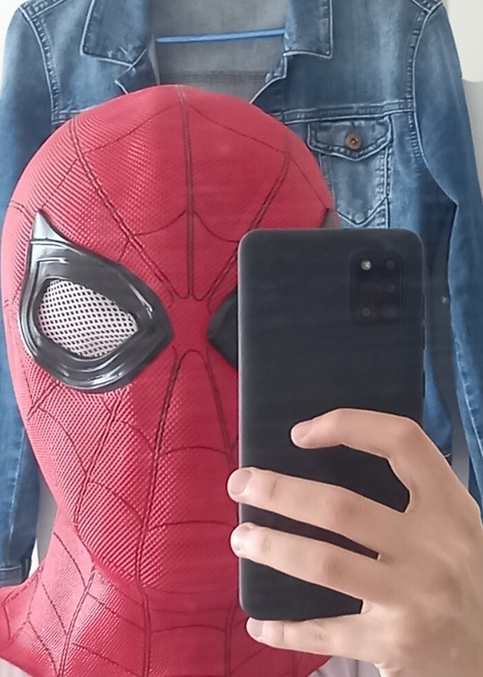 Spider man örümcek adam maske - Görsel 2
