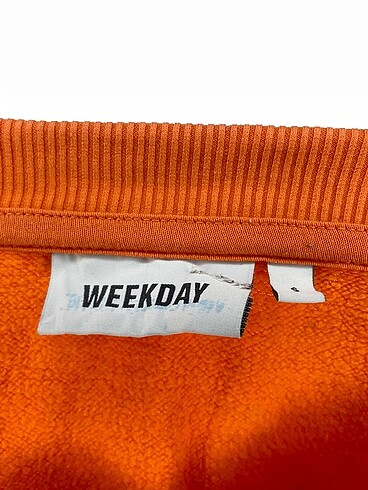 s Beden turuncu Renk Weekday Sweatshirt %70 İndirimli.