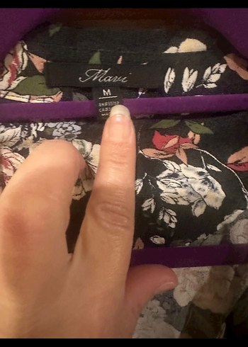 Mavi Jeans Çiçek Desenli Uzun Bohem Kadın Elbise Yırtmaçlı