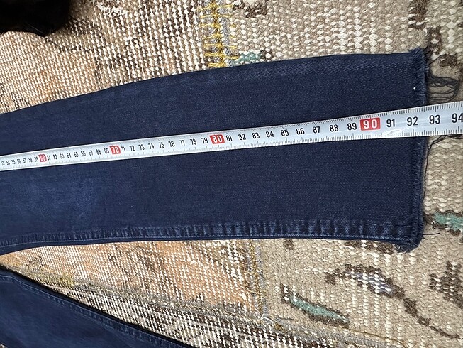 34 Beden lacivert Renk Kot pantolon