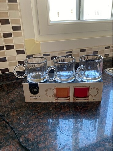 Bubbly tea bardağı