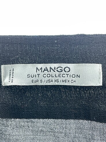 s Beden siyah Renk Mango Bluz %70 İndirimli.