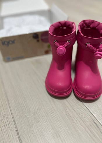 Igor İgor Pembe Kız Çocuk Yağmur Çizmesi