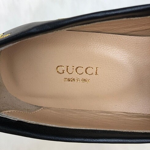 Gucci GUCCİ JORDAAN LOAFER SİYAH