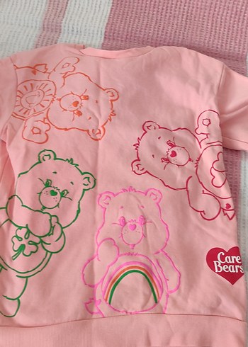 Pembe Baskılı Kız  Takımı - Görsel 2