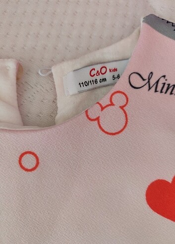 5 Yaş Beden Minnie mouse elbise 