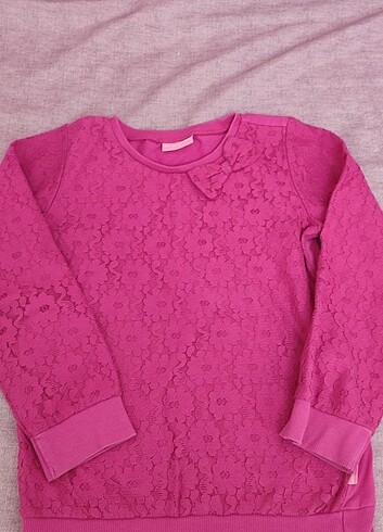 Tül detaylı sweatshirt 
