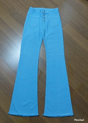 ZARA DENIM Ispanyol paça jeans pantalon