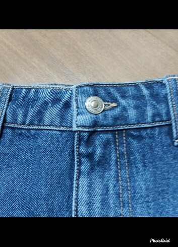 Bershka BERSHKA DENIM YIRTIK KOT ŞORT
