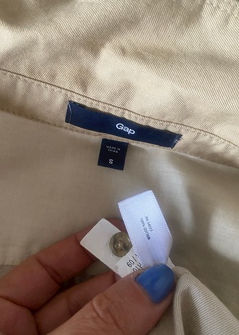 Gap GAP Bej Pamuklu Gömlek Elbise