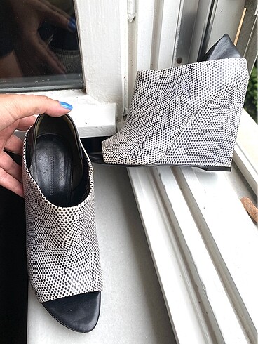 Alexander Wang Dolgu Topuk Ayakkabı