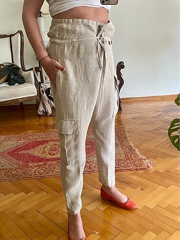 Caraclan Şalvar model KETEN Joger pantolon