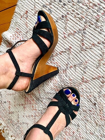 38,5 Beden siyah Renk BOUTIQUE 9 şık ayakkabı