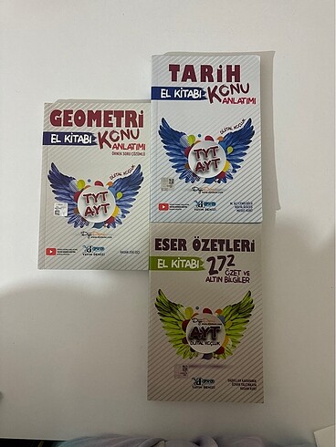 Yayın denizi konu anlatımı el kitapları tyt ayt (geo-tarih-eser