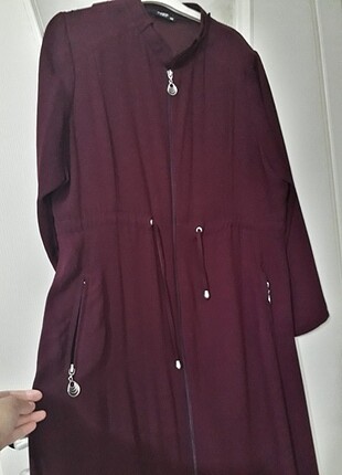 50 Beden bordo Renk Ferace