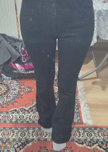 Siyah Kot Pantolon - Görsel 3