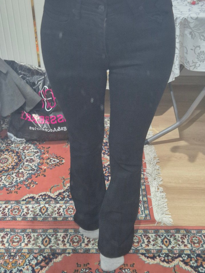 Siyah Kot Pantolon - Görsel 3