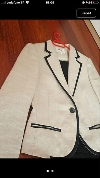 Keten blazer ceket