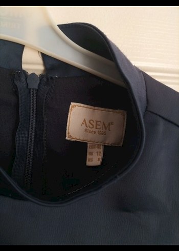 Abiye Uzun Lacivert Drapeli Kadın Abiye Elbise
