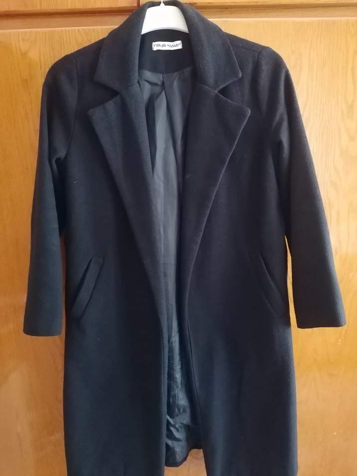 Siyah Kuşaklı Kadın Kaban - Görsel 3