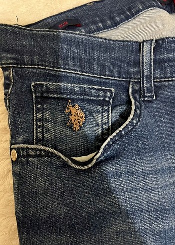 Erkek Lacivert Regular Fit Denim Pantolon - Görsel 3