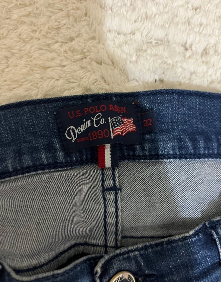 Erkek Lacivert Regular Fit Denim Pantolon - Görsel 2