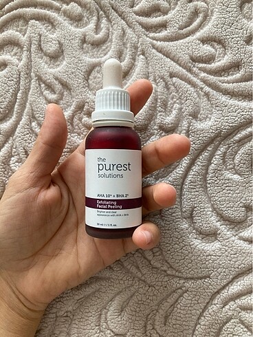 The purest solutions kırmızı peeling