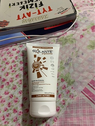 Solante spf 50+ güneş kremi