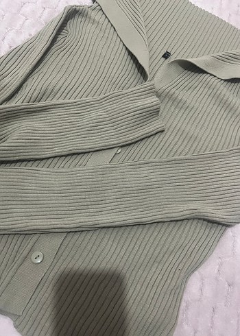 Bej Kadın Triko Uzun Kollu Fitted Kazak - Görsel 3