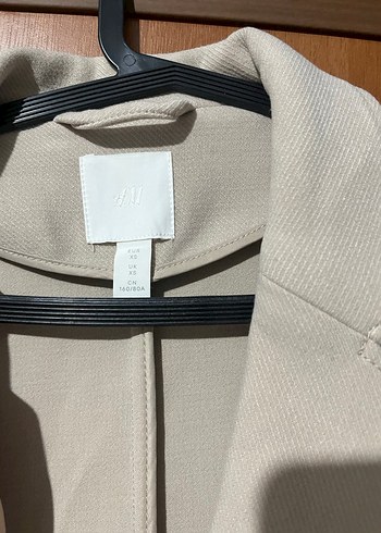 Kadın Bej Düğmeli Midi Kaban - Görsel 4