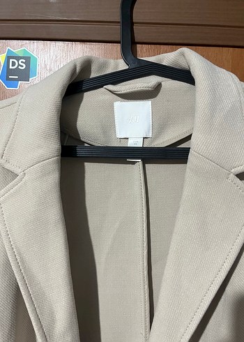 Kadın Bej Düğmeli Midi Kaban - Görsel 3