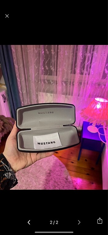 Mustang gözlük kılıfı